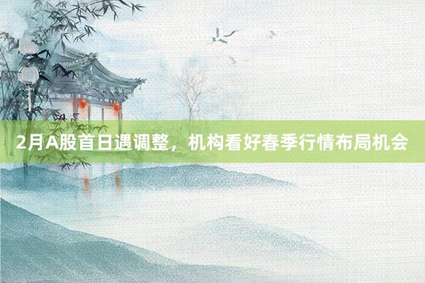 2月A股首日遇调整，机构看好春季行情布局机会