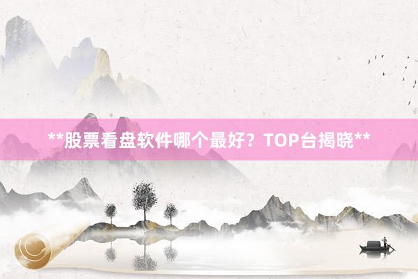 **股票看盘软件哪个最好？TOP台揭晓**